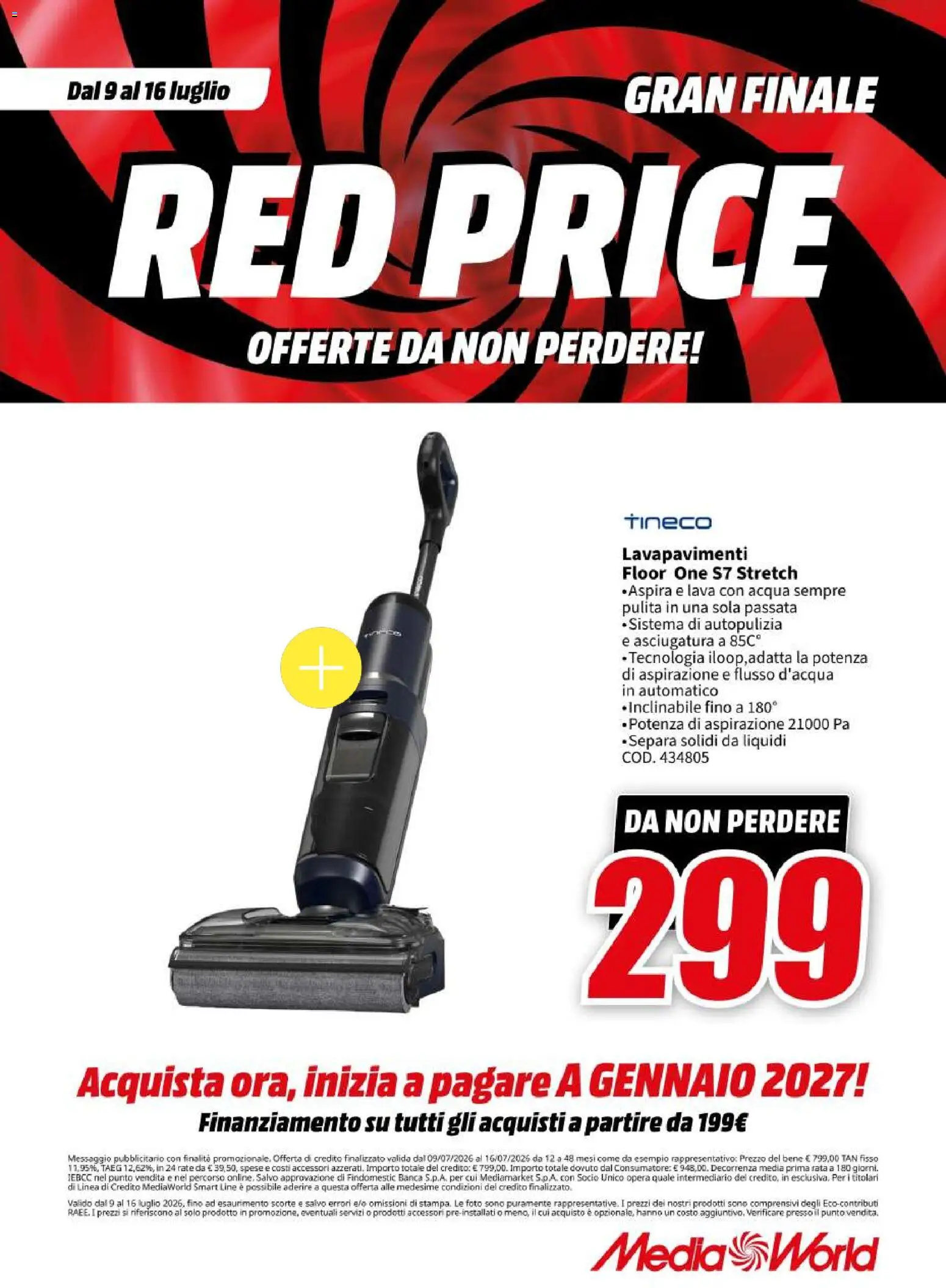 Volantino Media World del 09/07/2026 | Pagina: 75 | Prodotti: Acqua