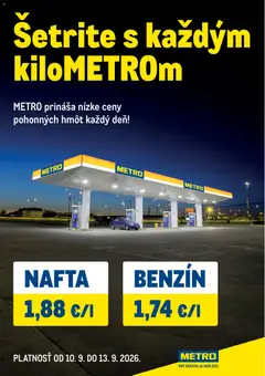Metro leták platný od 10.09.2026