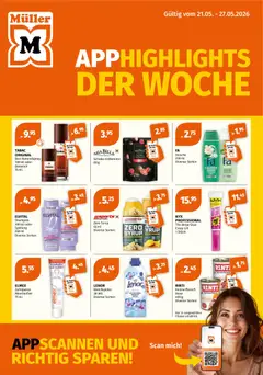 Müller aktionen ab 21.05.2026 gültig
