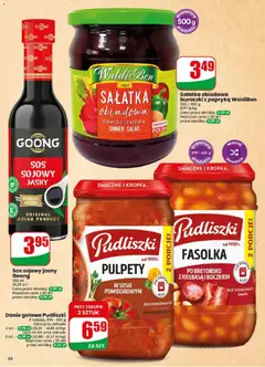 Pogląd oferty "Pudliszki FASOLKA PO BRETOŃSKU Z KIEŁBASĄ I BOCZKIEM, Pudliszki FASOLKA PO BRETOŃSKU Z KIEŁBASĄ I BOCZKIEM" - ważna od 17.06.2026 | Strona: 30 | Produkty: Papryka, Sos sojowy jasny, Sos sojowy, Sałatka