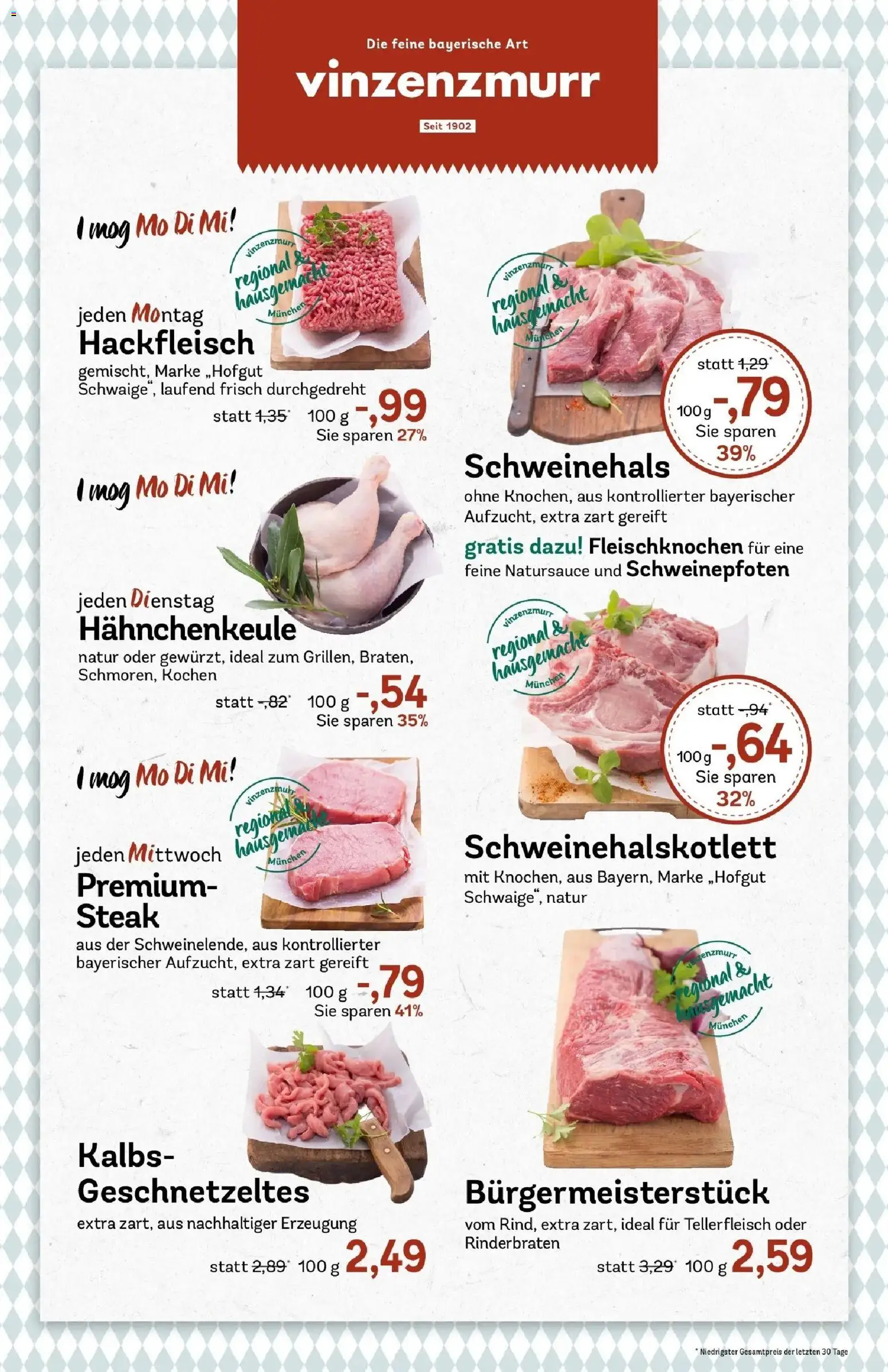 REWE Prospekt ab 05.10.2026 zum Blättern » Angebote | Seite: 10 | Produkte: Rinderbraten, Steak, Hackfleisch
