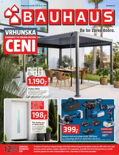 Bauhaus katalog akcije – veljaven od 29.07.2026