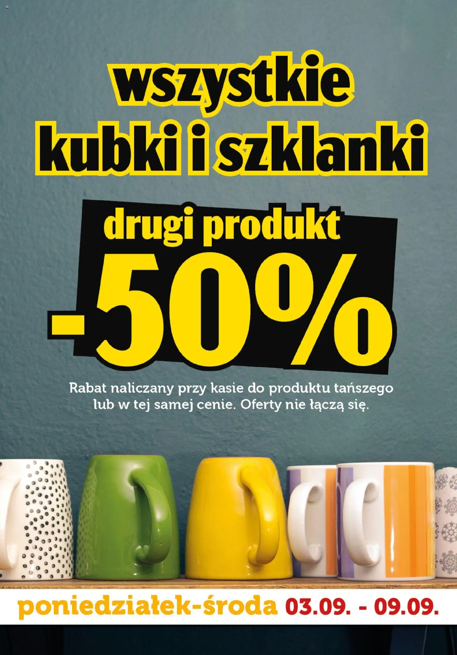 Topaz gazetka - Superstart tygodnia od 03.09.2026 | Strona: 7 | Produkty: Szklanki