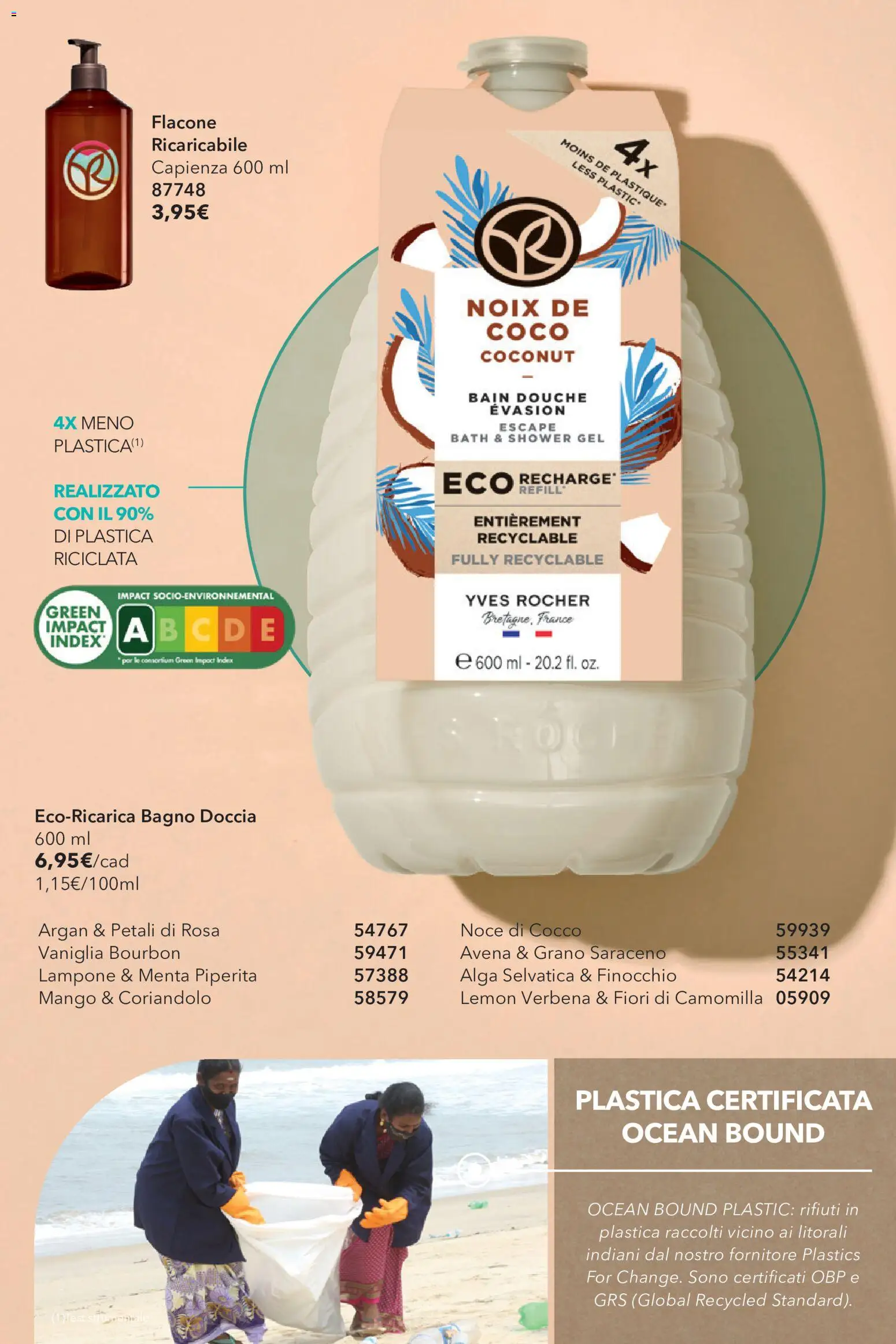 Volantino Yves Rocher del 20/10/2026 | Pagina: 61 | Prodotti: Mango, Lampone, Fiori, Menta