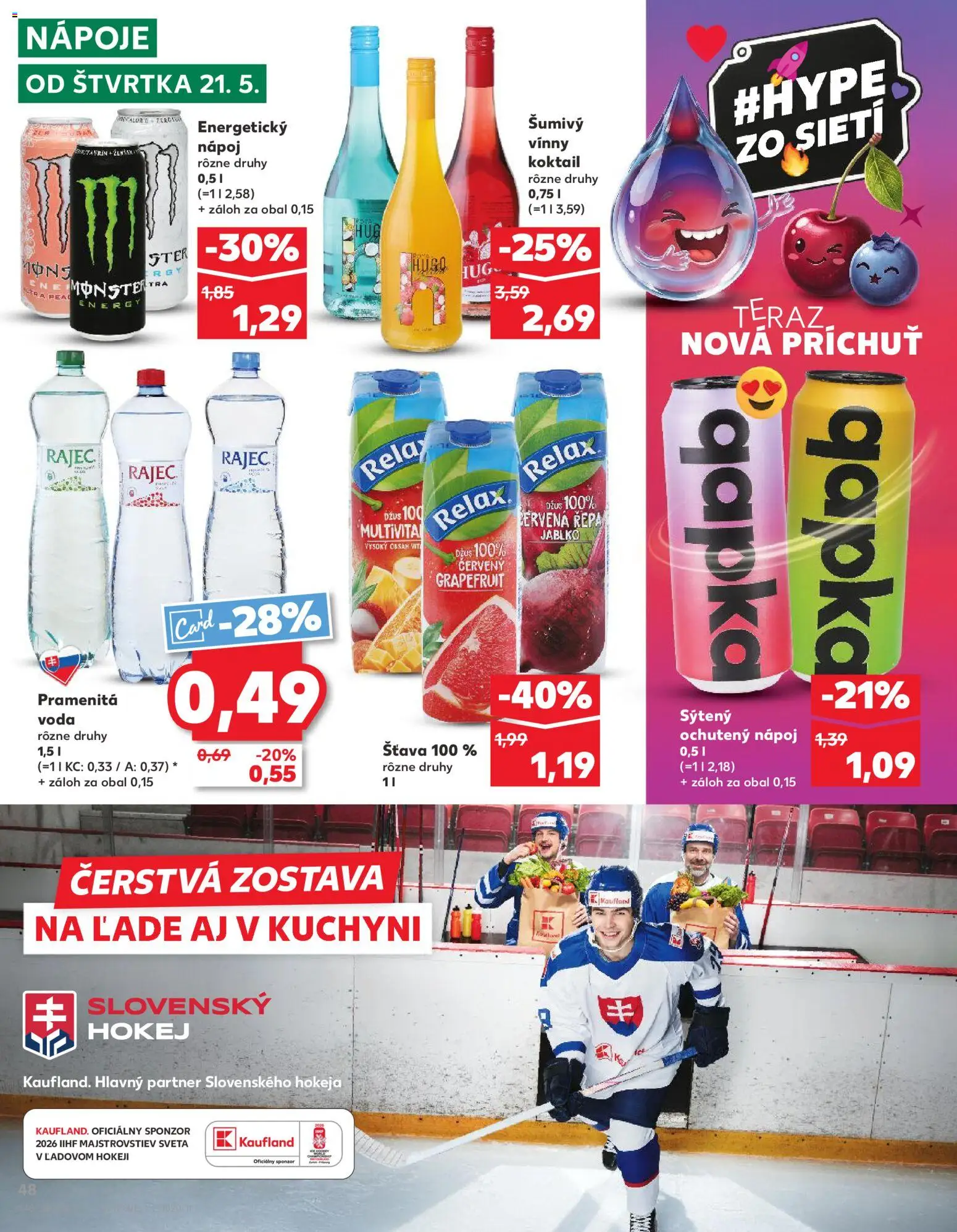 Kaufland SK akciós ujság - amely érvényes a következő dátumtól: 21.05.2026 | Oldal: 48 | Termékek: Répa, Grapefruit