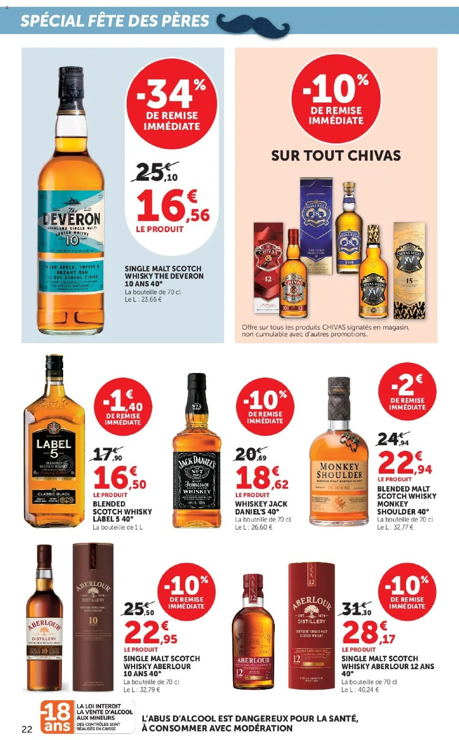 {H1} | Page: 22 | Produits: Whisky, Monkey shoulder, Thé