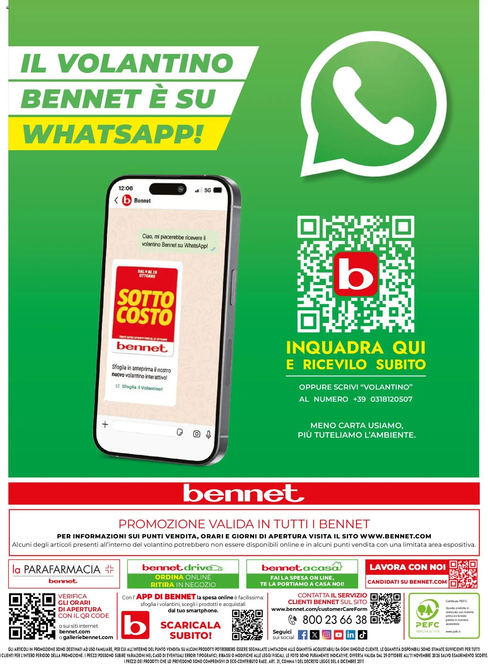 Volantino bennet del 29/10/2026 | Pagina: 23