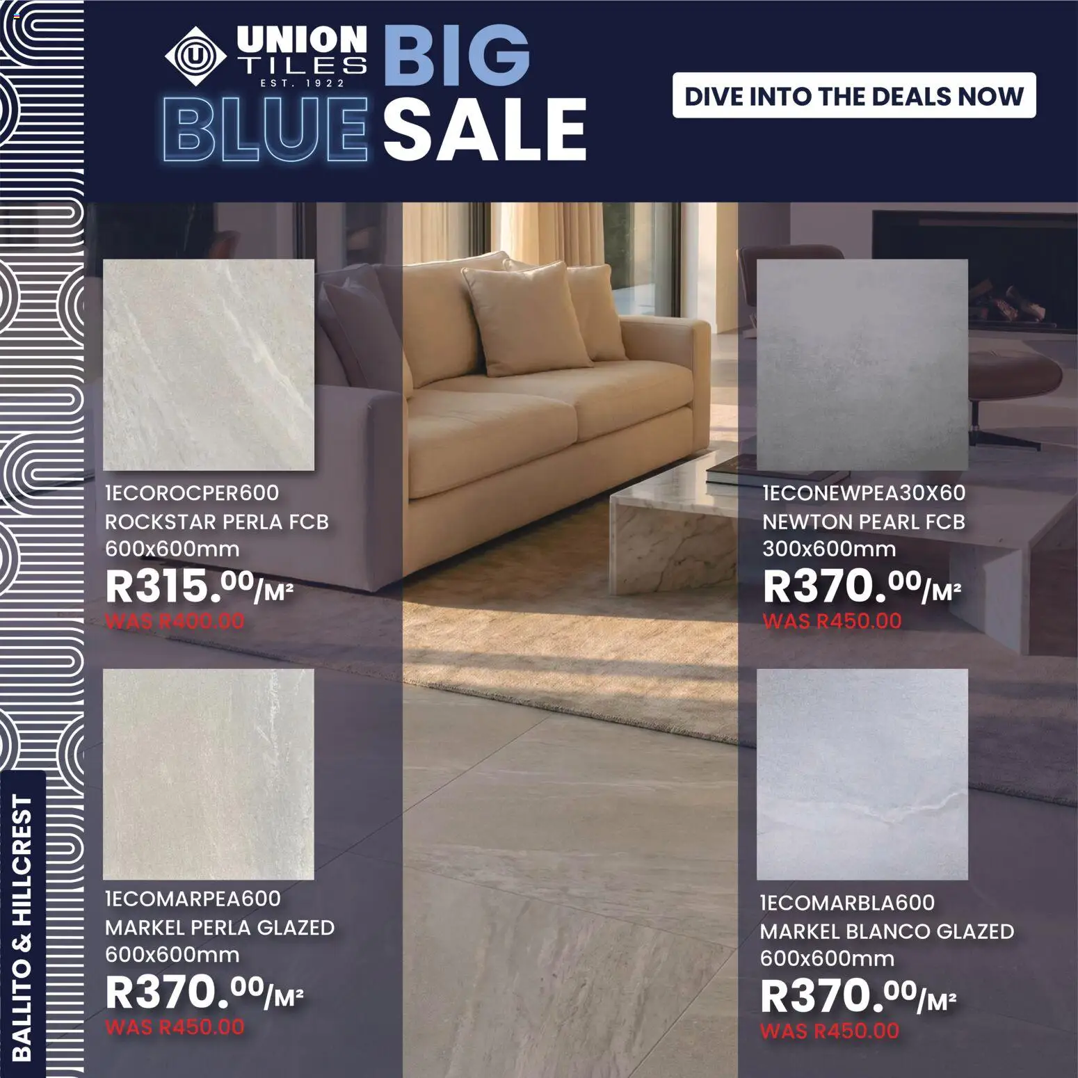 New Union Tiles catalogue – valid from 26.05.2026 | Page: 1