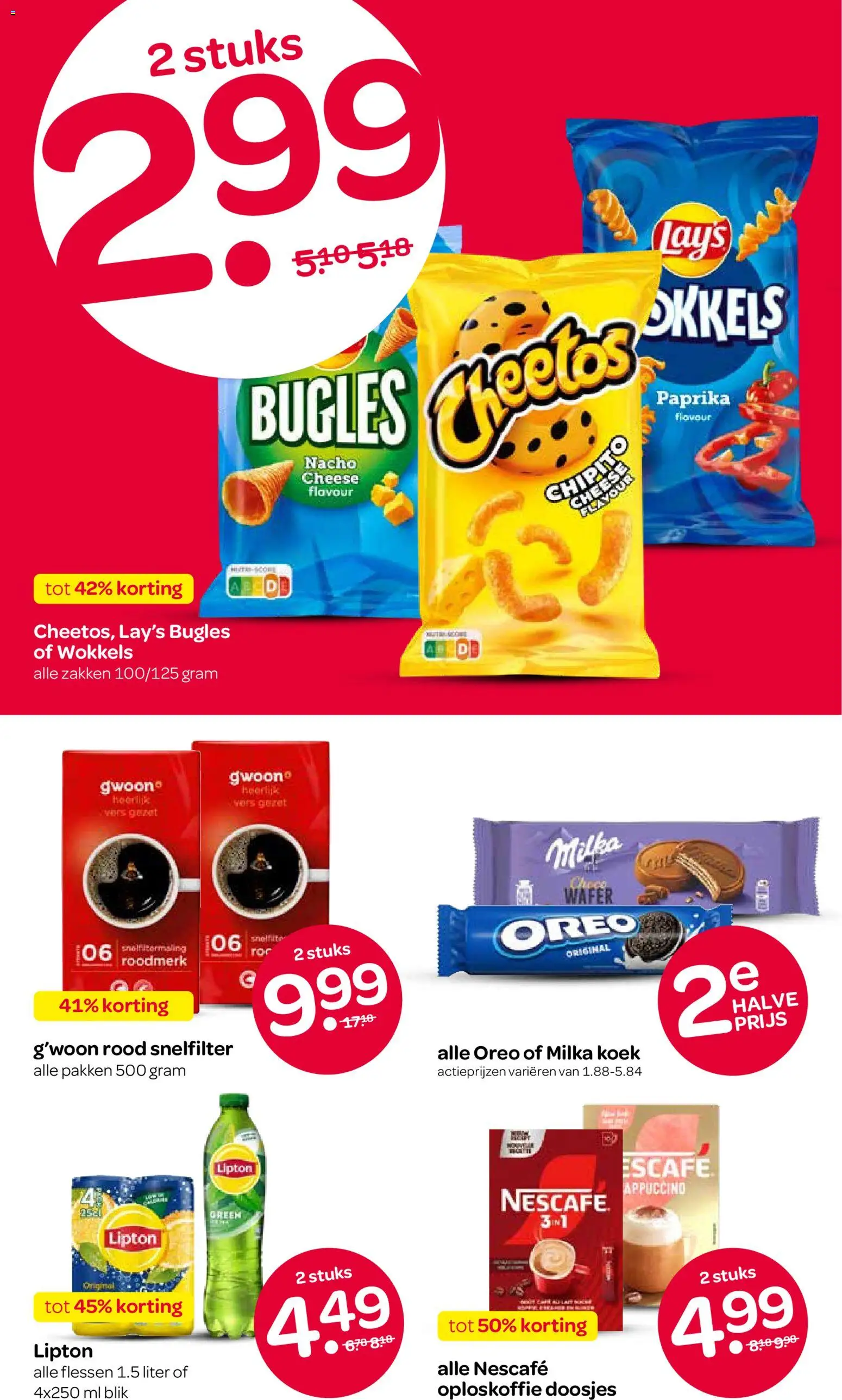 {H1} | Pagina: 13 | Producten: Oploskoffie, Oreo, Paprika, Nescafe