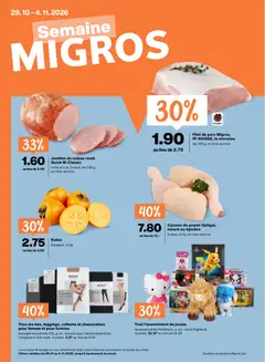 Migros aktionen FR ab 29.10.2026 gültig