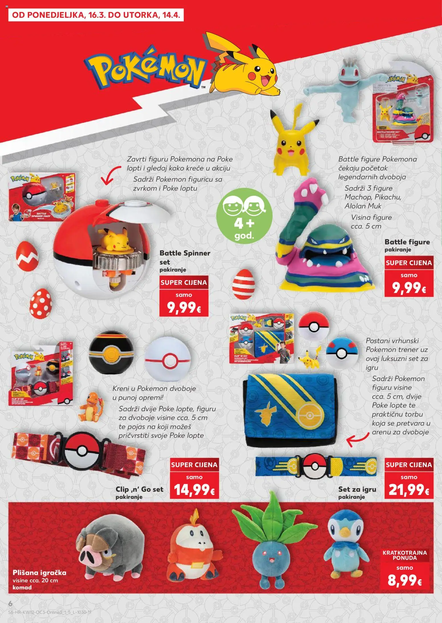 Kaufland HR akciós ujság - amely érvényes a következő dátumtól: 16.03.2026 | Oldal: 6