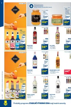 Náhled letáku Makro leták - Bar od 22.04.2026 | Strana: 2 | Produkty: Maracuja, Monin sirup, Sirup, Zázvor