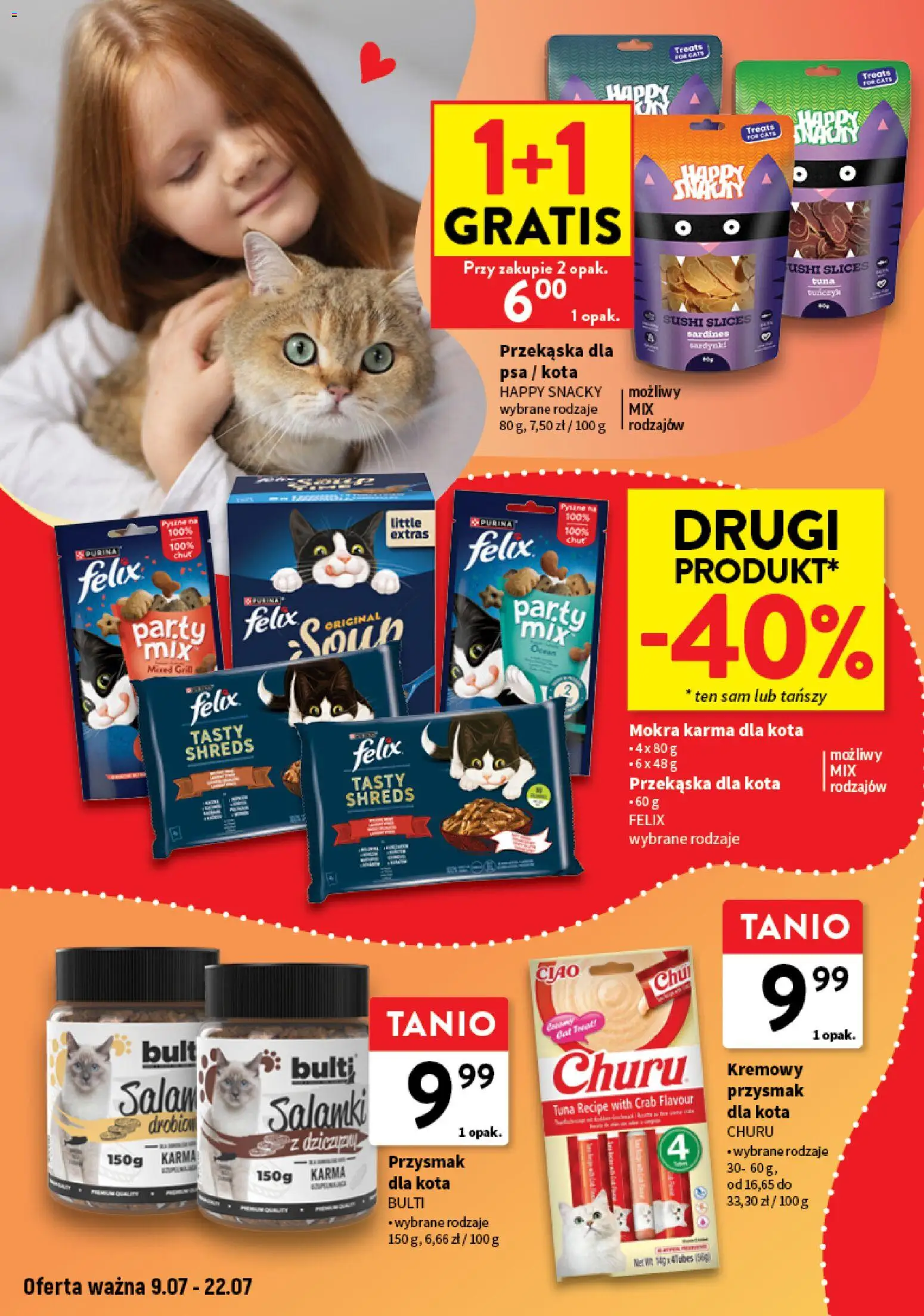 Intermarche gazetka - Wszystko czego chcę dla pupila od 09.07.2026 | Strona: 4 | Produkty: Grill, Sushi, Karma dla kota