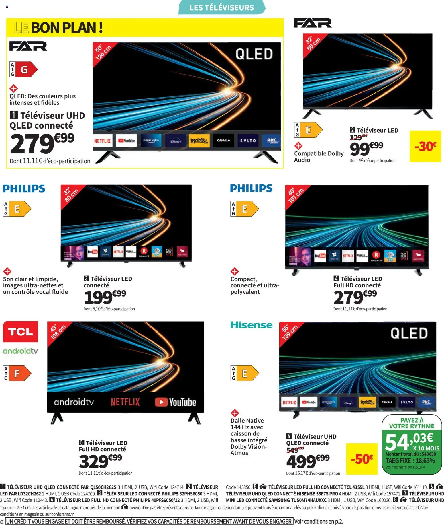 {H1} | Page: 48 | Produits: Audio, USB, Dalle, Televiseur