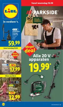 Lidl folder - Non Food folder - Week 38 - Voorbeeld van een folder van Lidl, geldig van 16-09-2026