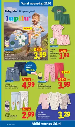 Lidl folder week 22 - Voorbeeld van een folder van Lidl, geldig van 25.05.2026 | Pagina: 38 | Producten: Kinderpyjama, Leggings, Kinder