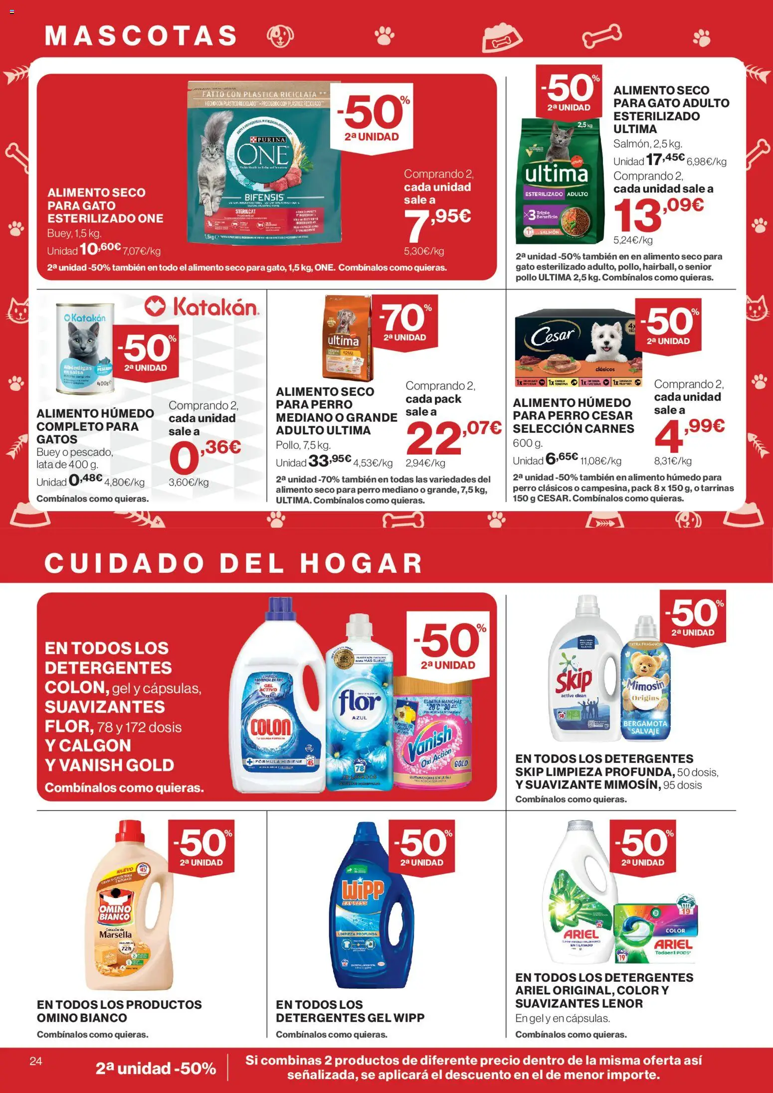 Supercor folleto │ válido desde el 16/07/2026 | Página: 24 | Productos: Quitamanchas, Suavizante