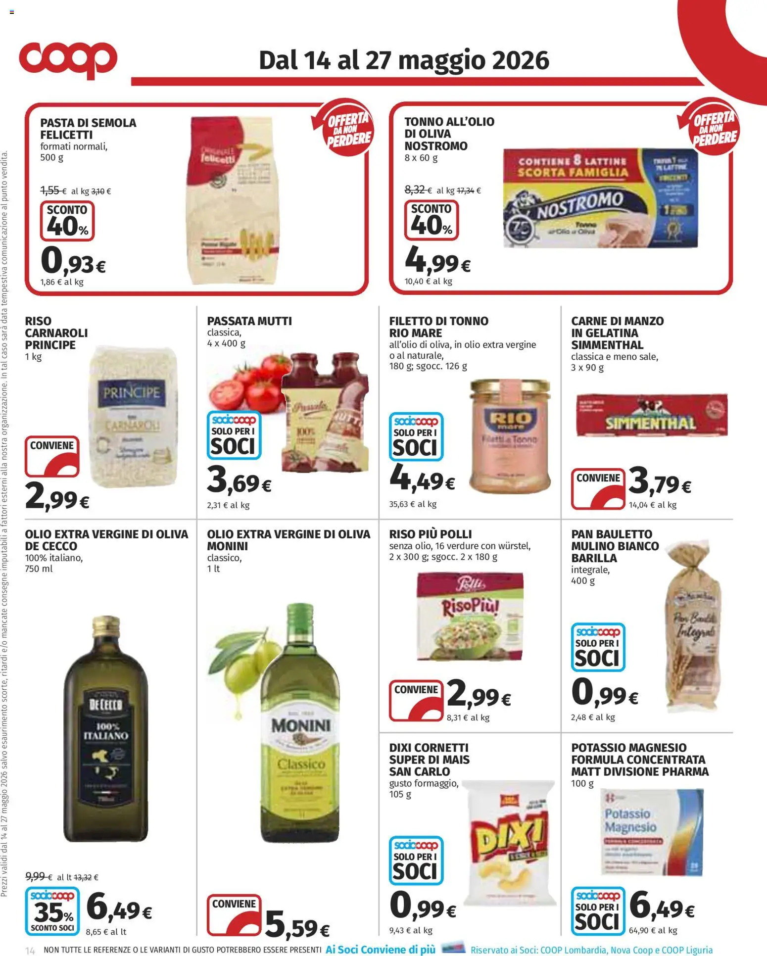 Volantino COOP del 14.05.2026 | Pagina: 14