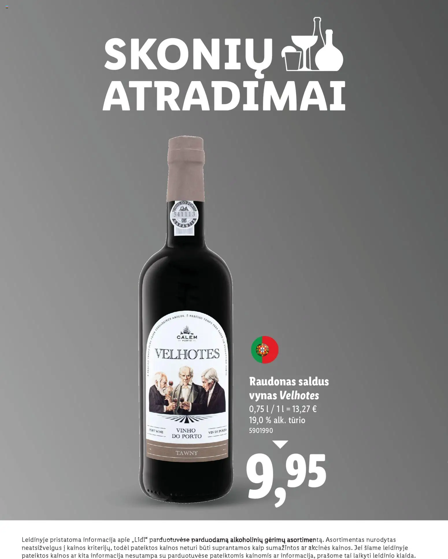 LIDL akcijos nuo 19.04.2026 | Puslapis: 16 | Prekių: Vynas