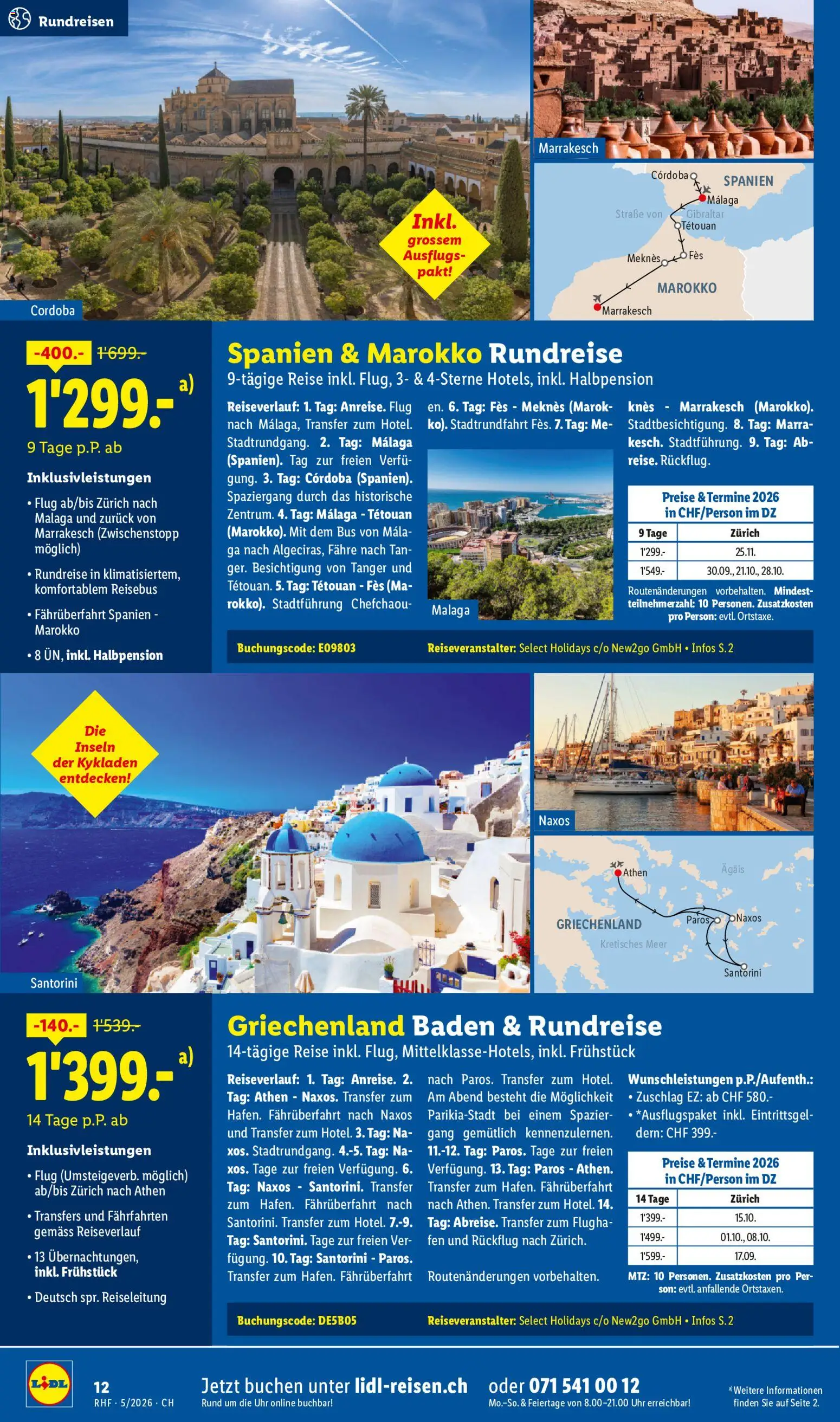 Lidl Aktionen Reisen – gültig ab 29.04.2026 | Seite: 12 | Produkte: Uhr