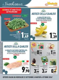 Anteprima del volantino VALERIANA CONAD PERCORSO QUALITÀ, 70 g valido a partire dal 23/09/2026 | Pagina: 18