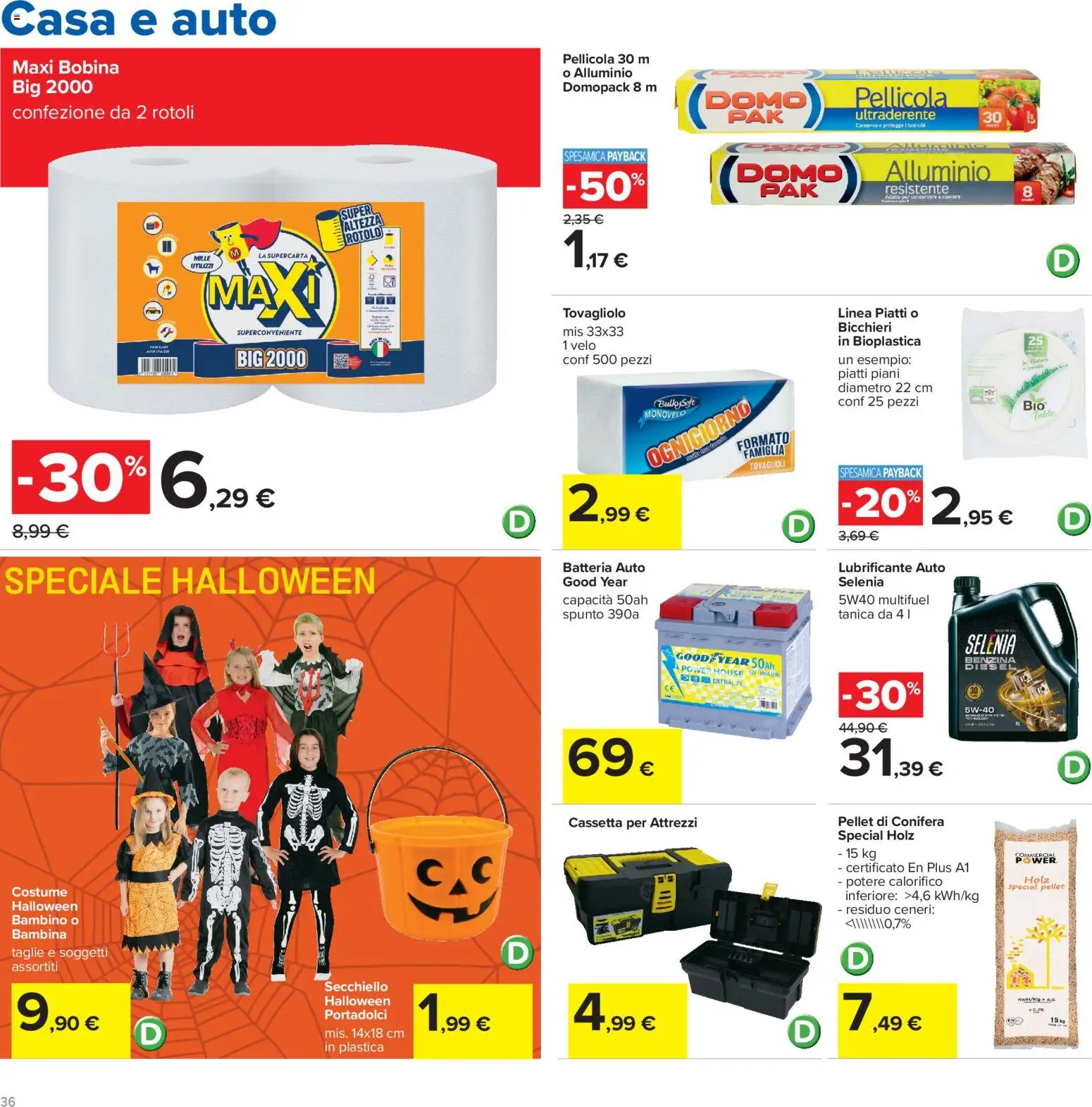 Volantino Carrefour del 29/09/2026 | Pagina: 36