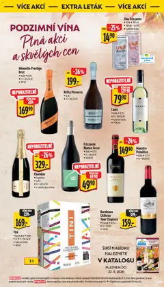 Náhled letáku Una Frizzante, • Itálie • 200 ml • 100 ml = 7,45 Kč • vybrané druhy od 16.09.2026 | Strana: 48