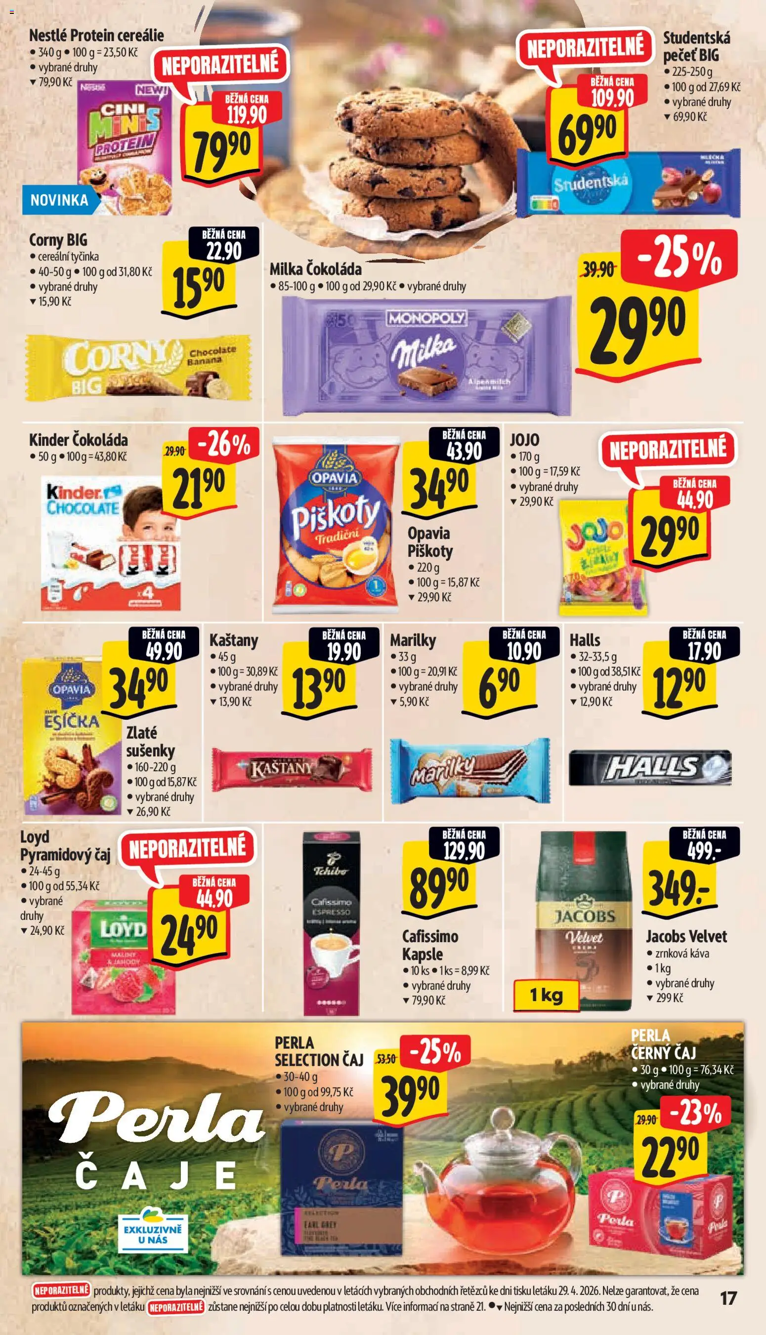 Albert leták - Supermarket od 06.05.2026 | Strana: 27 | Produkty: Káva, Jacobs, Zrnková káva, Cafissimo