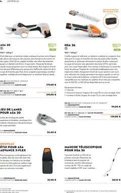 Aveve publicité machines de jardinage - Voorbeeld van een folder van Aveve, geldig van 01/01/2026 | Pagina: 8 | Producten: La, Etui, Bord