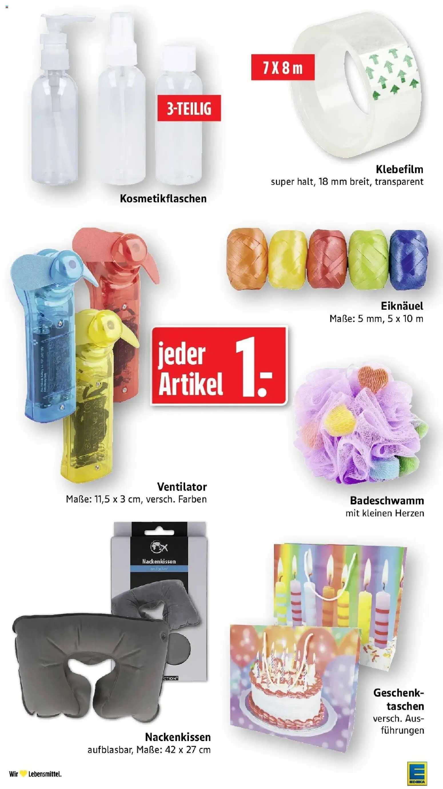 Edeka Prospekt Bensheim (ab 17.08.2026) » Angebote Online | Seite: 59 | Produkte: Ventilator, Taschen