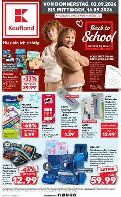 Kaufland DE -DE Folder - Voorbeeld van een folder van Kaufland DE, geldig van 03-09-2026