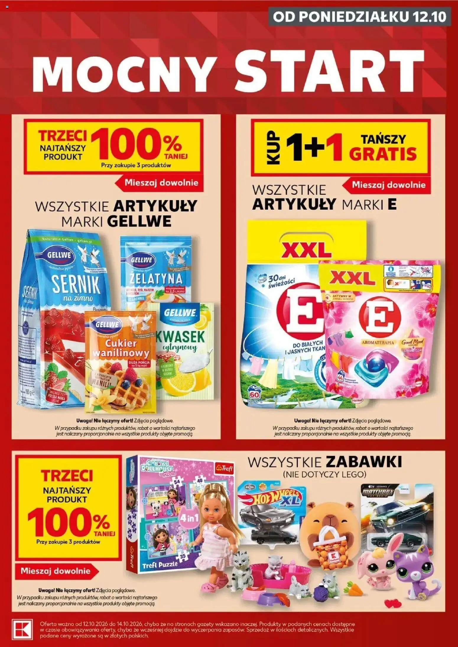 Kaufland gazetka - Mocny start od 12.10.2026 - od jutra PDF | Strona: 7 | Produkty: Zabawki, Hot wheels, Sernik na zimno, Cukier
