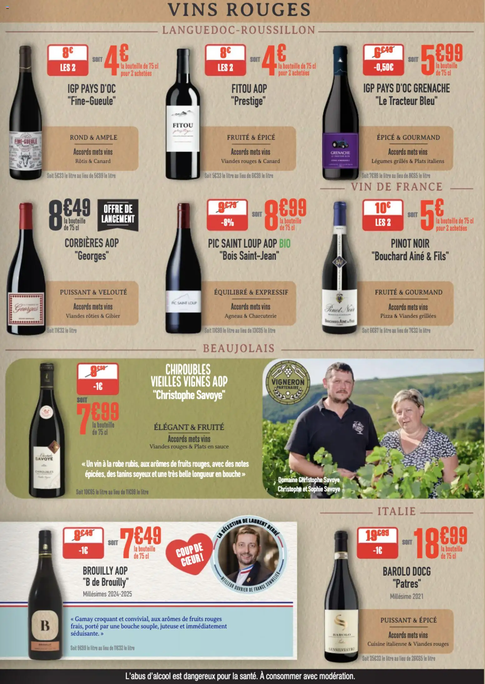 {H1} | Page: 7 | Produits: Robe, Charcuterie, Agneau, Vin