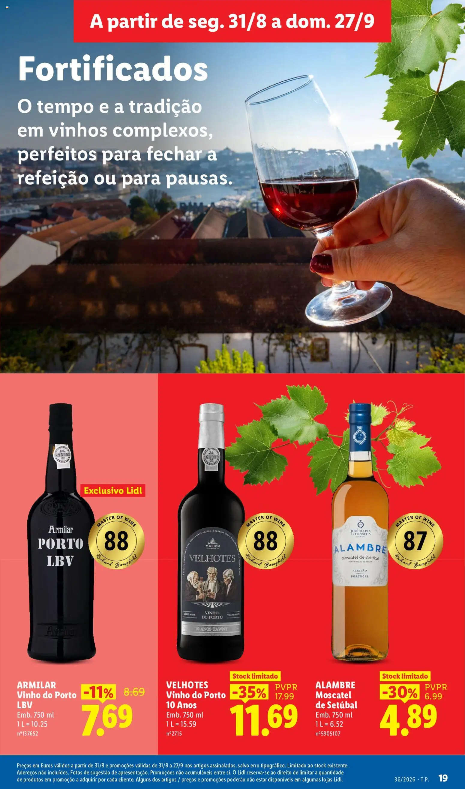 Lidl Folheto Especial │ válido de 31/08/2026 | Página: 19 | Produtos: Vinho do Porto, Vinho