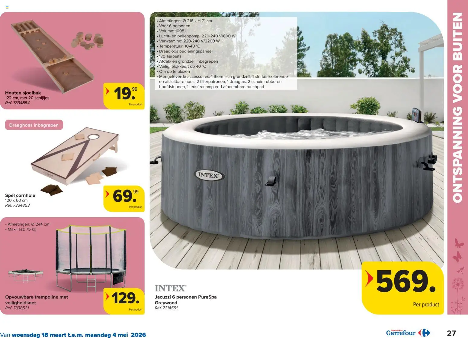 {H1} | Pagina: 27 | Producten: Trampoline, Spel