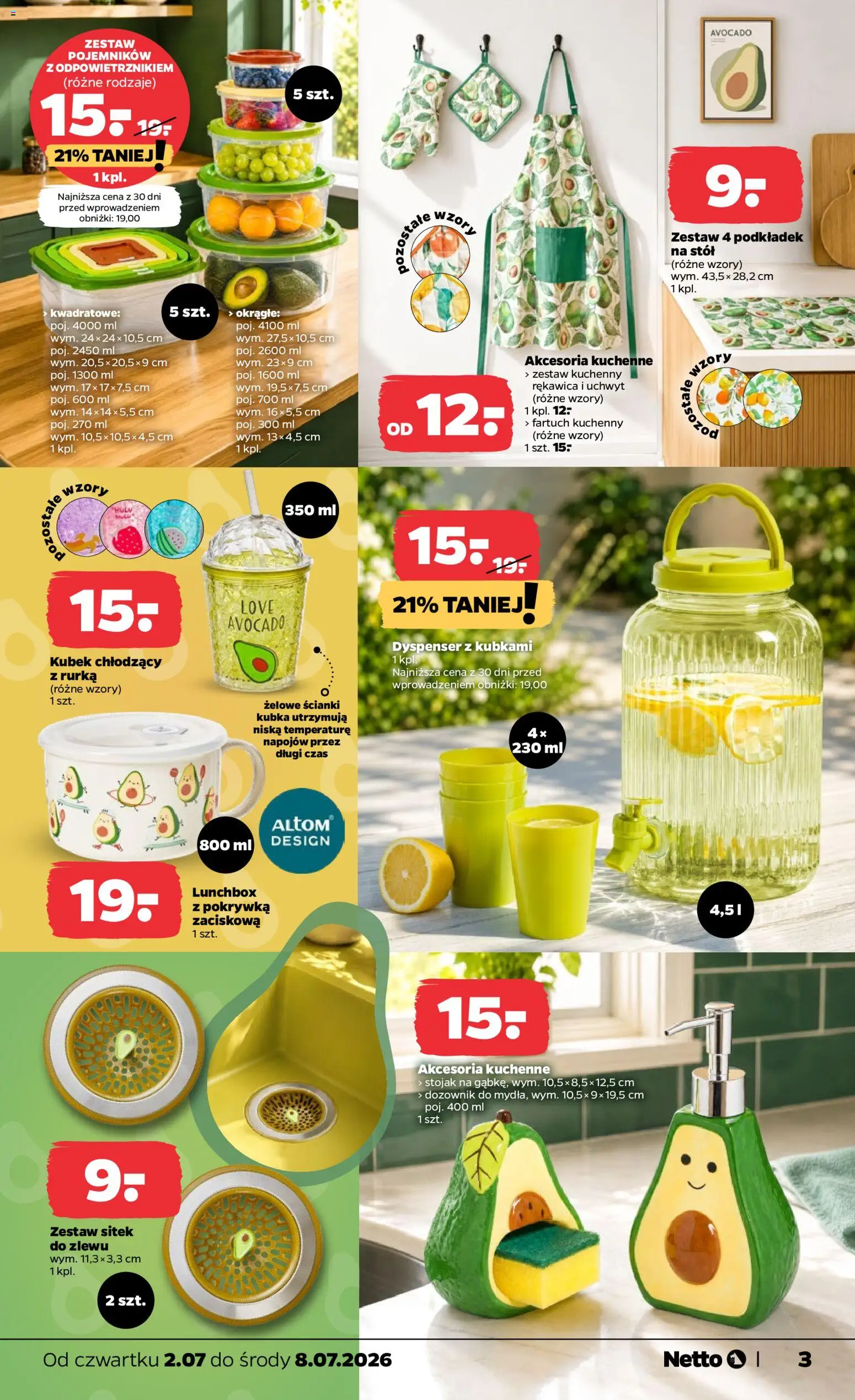 Netto gazetka od czwartku NonFood od 02.07.2026 | Strona: 3
