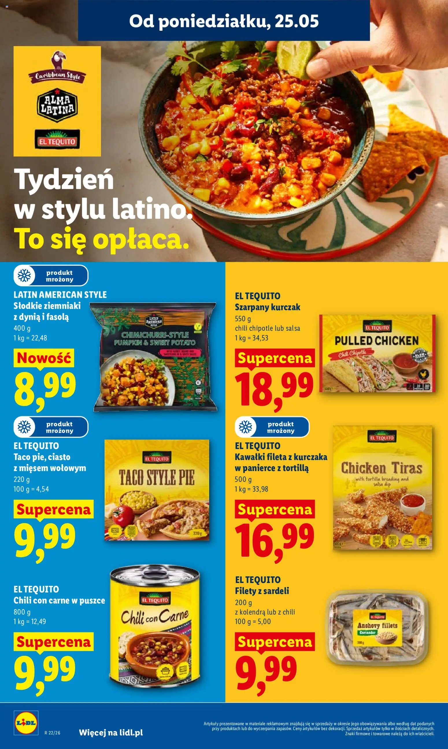 Lidl gazetka od 25.05.2026 | Strona: 56 | Produkty: Chili, Kurczak, Ciasto, Ziemniaki