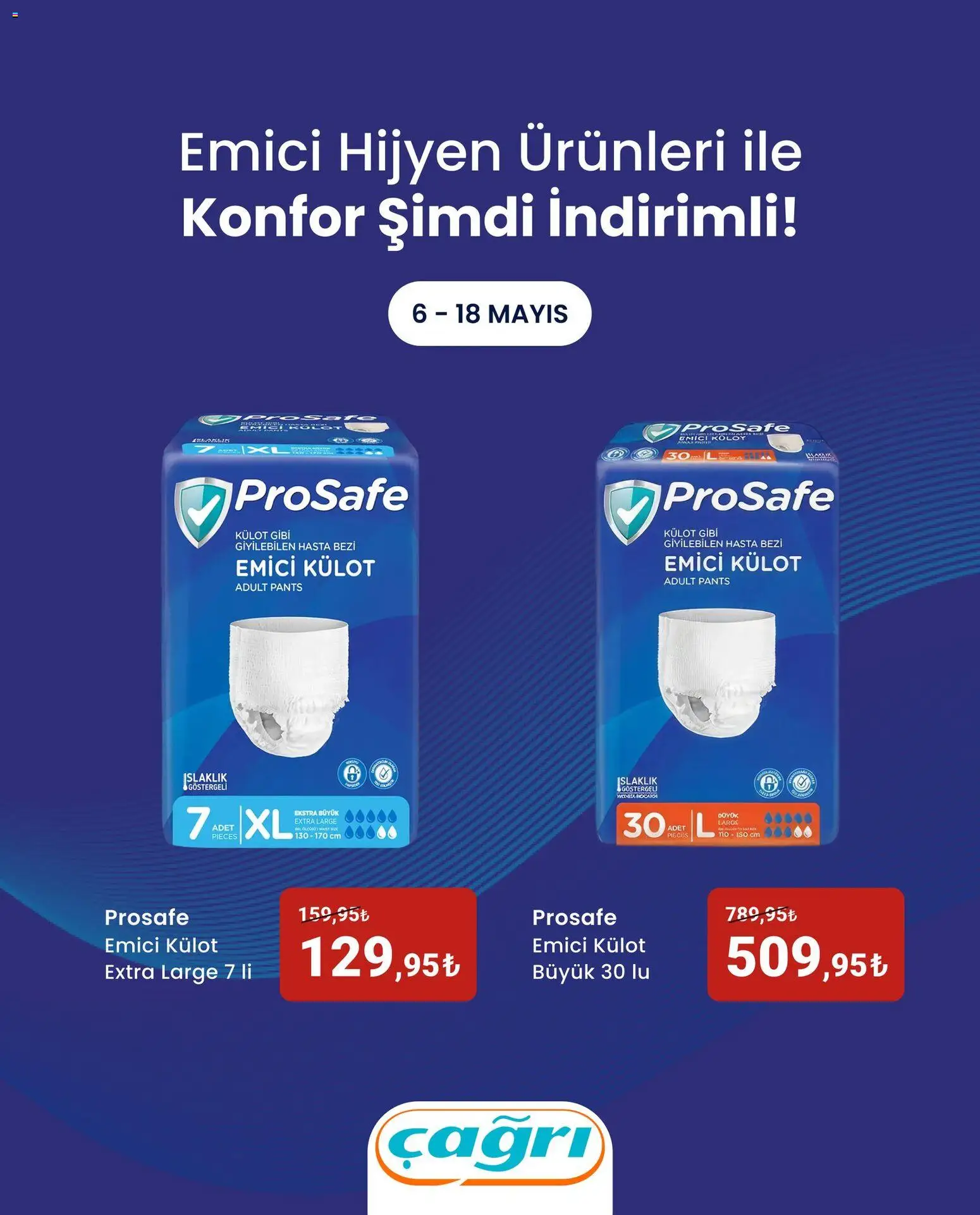 Çağrı Market İndirim - 06.05.2026 tarihinden itibaren geçerlidir | Sayfa: 2 | Ürünler: Külot