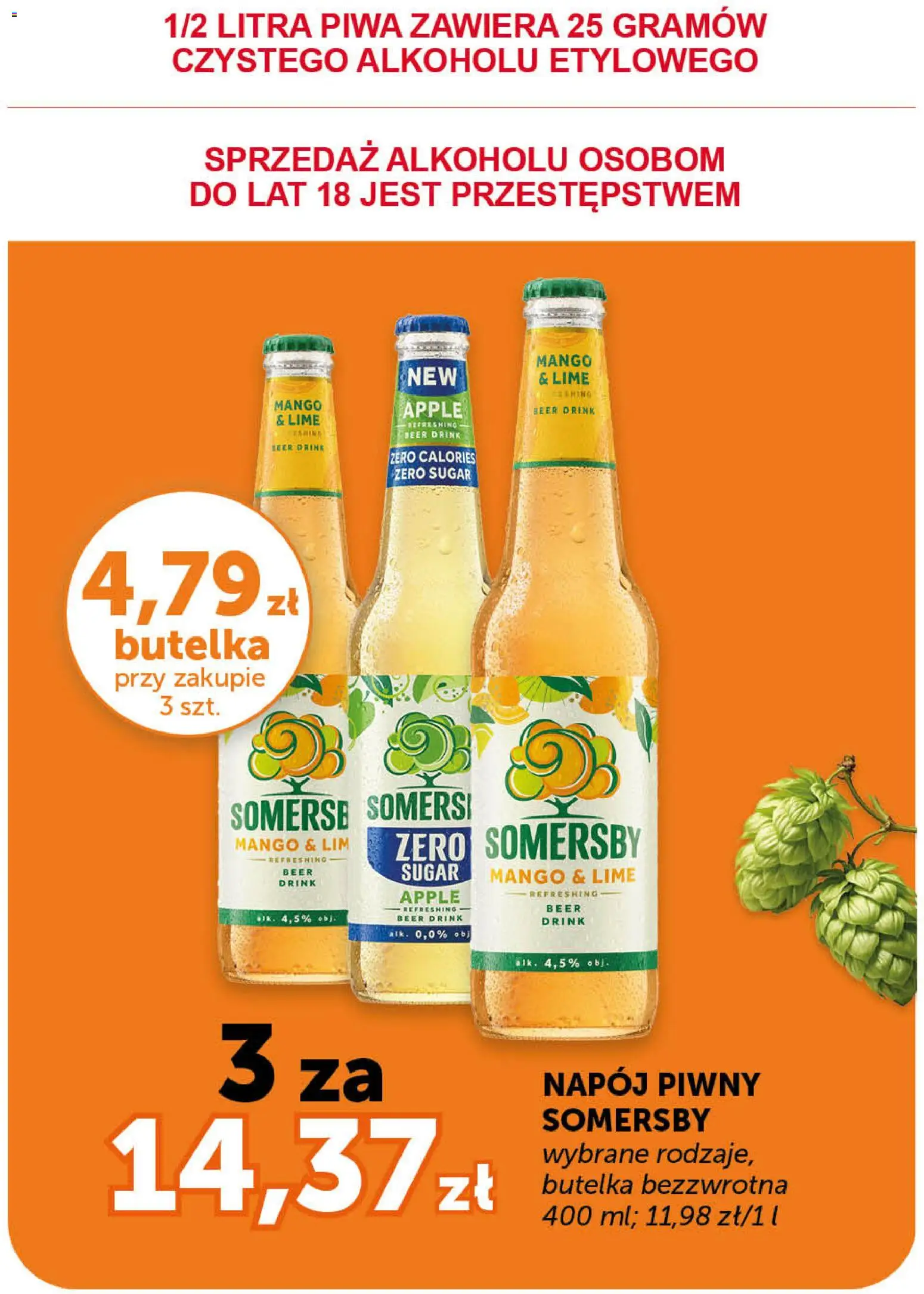 ABC gazetka - Market od 07.05.2026 | Strona: 15 | Produkty: Mango, Somersby