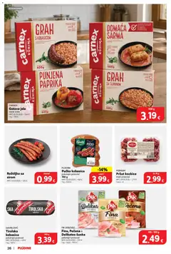 PUNJENA PAPRIKA, Sterilizirano gotovo jelo od povrca i mesa - Pregled kataloga iz trgovine Plodine, vrijedi od 14.10.2026 | Stranica: 26