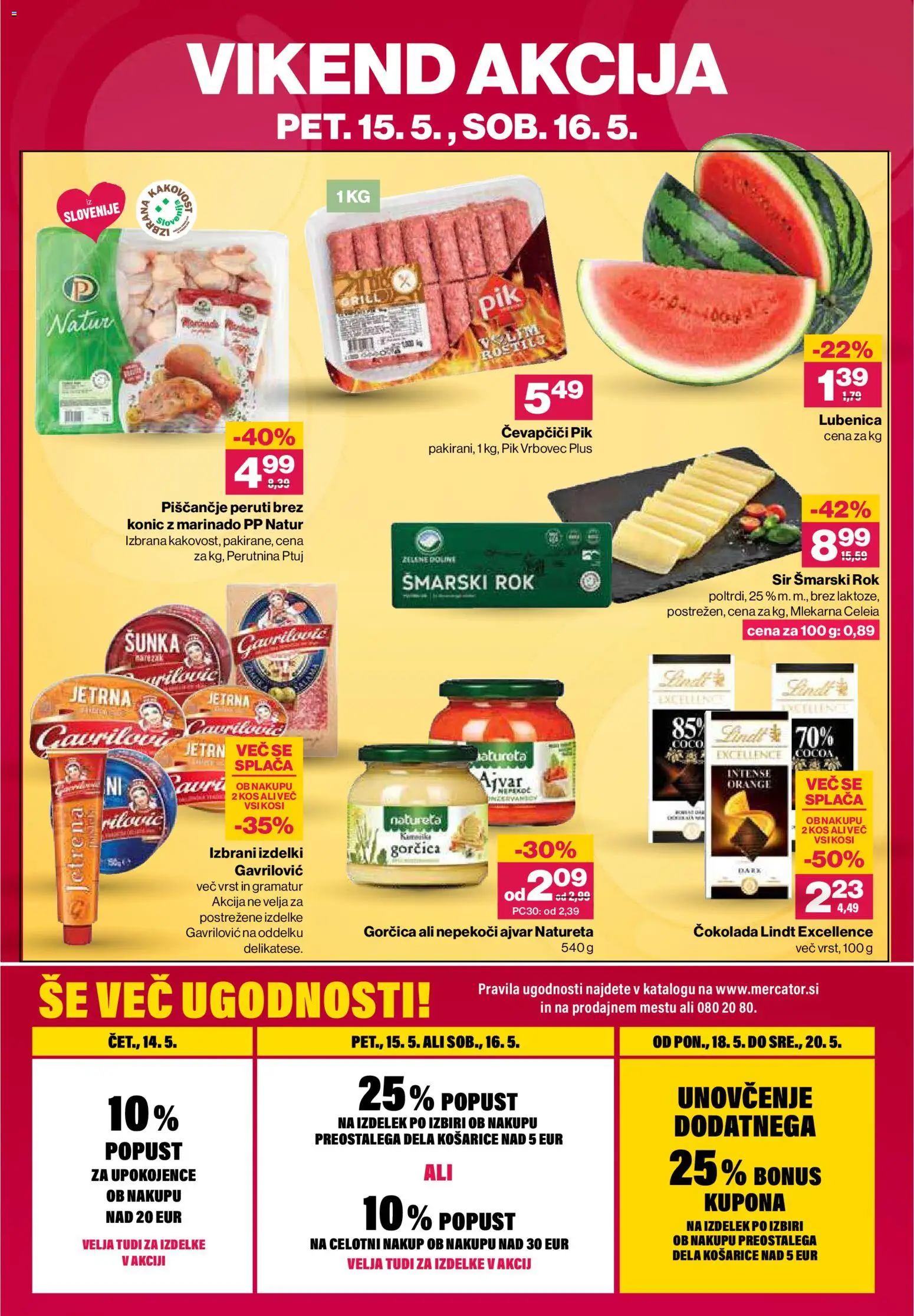 Novi Mercator katalog ponudbe – veljaven od 14.05.2026 | Stran: 40
