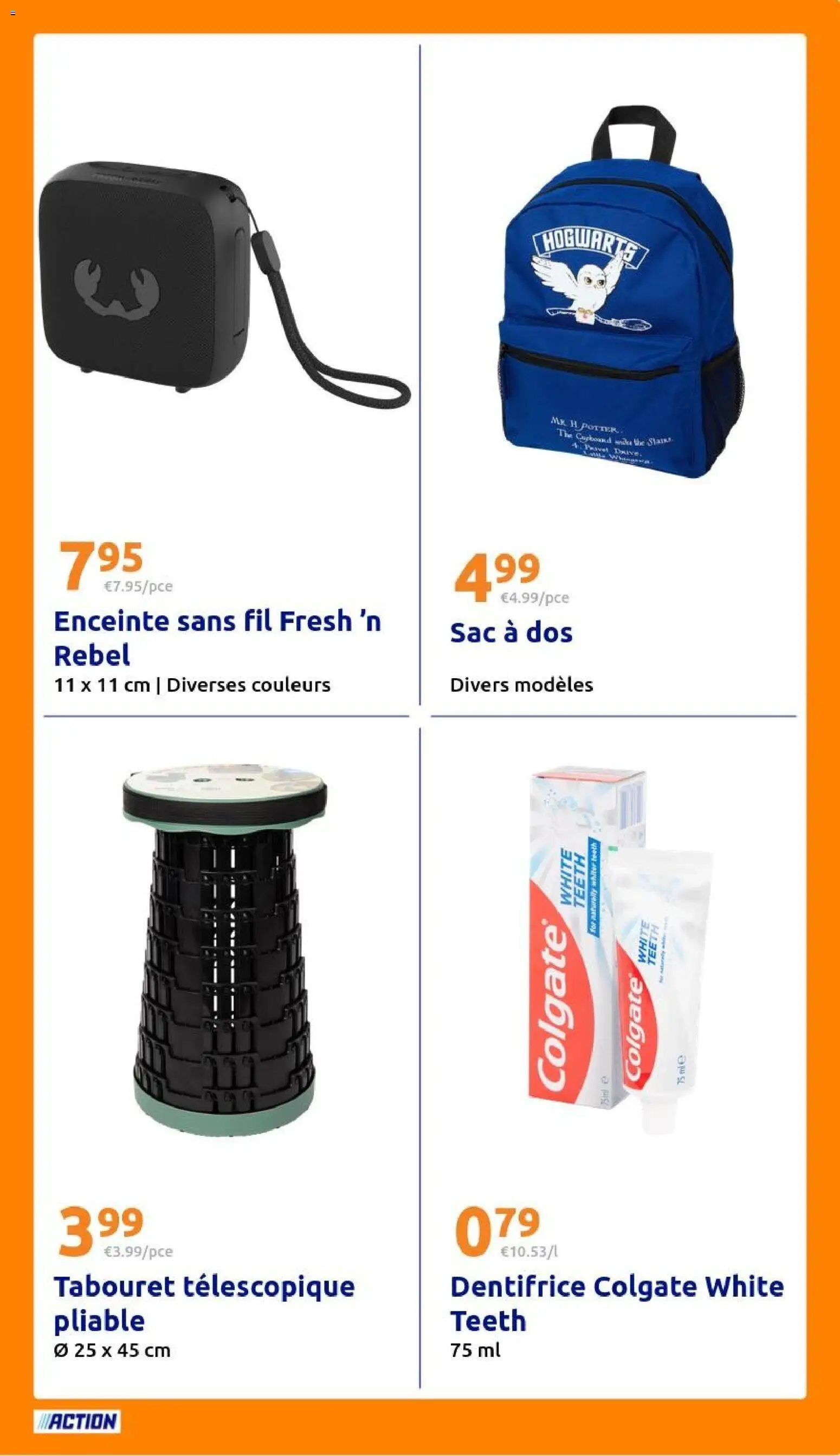 {H1} | Page: 19 | Produits: Sac, Enceinte, Dentifrice, Thé