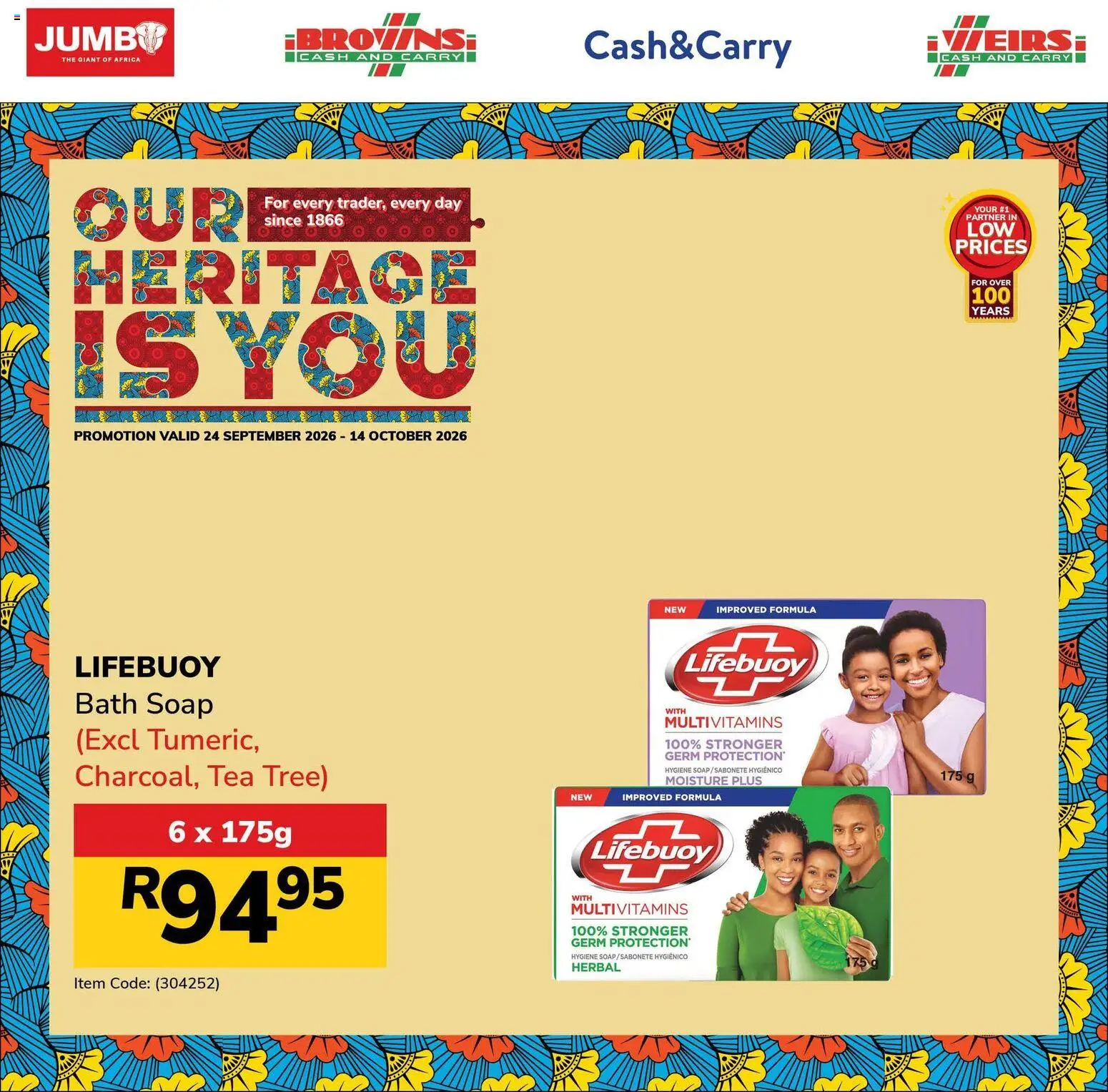 New Jumbo catalogue – valid from 24/09/2026 | Page: 1 | Products: Bath, Multivitamins, Tea, Soap