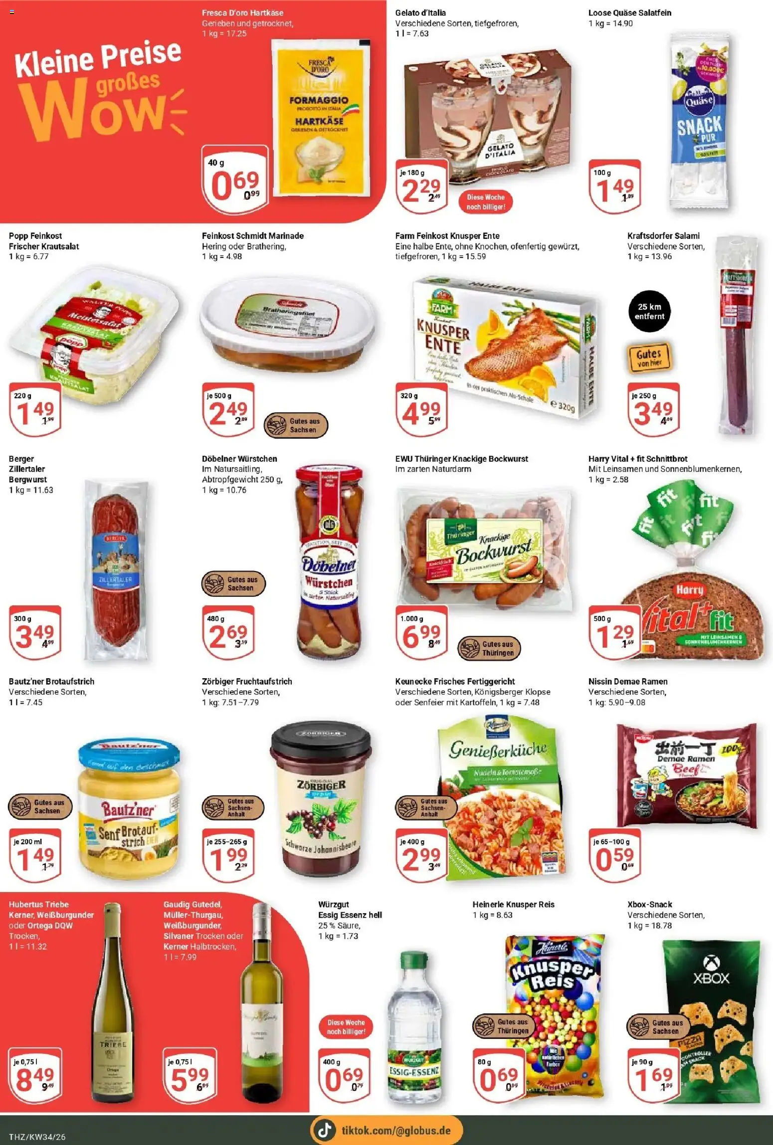 Globus Prospekt Zeitz (ab 17.08.2026) » Angebote online | Seite: 8 | Produkte: Xbox, Essig, Nudeln, Ente