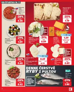 Kaufland SK akciós újság - amely érvényes a következő dátumtól: 2026.07.16. | Oldal: 28
