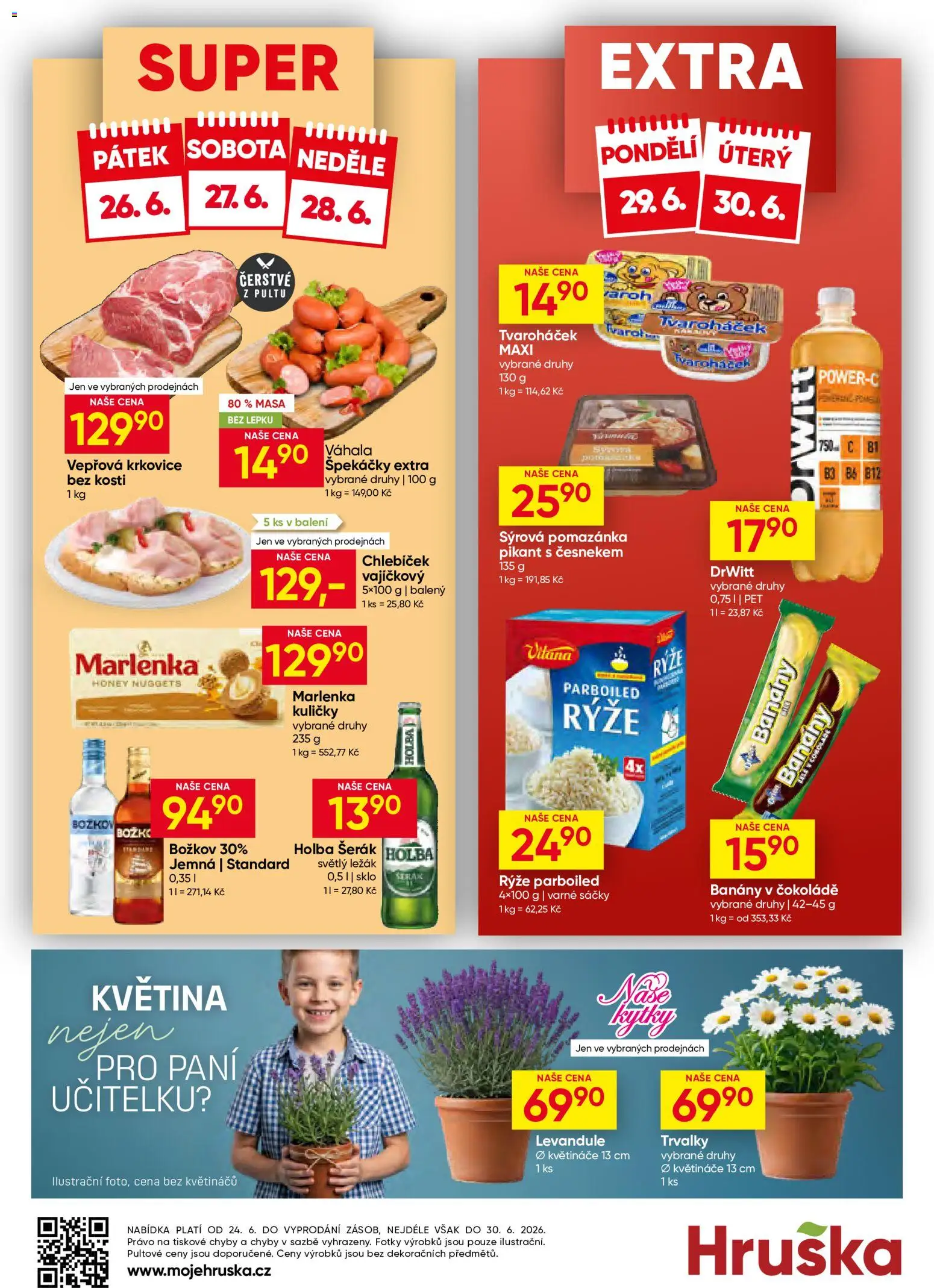 Hruška leták od 24.06.2026 | Strana: 10 | Produkty: Drwitt, Kytky, Kuličky, Marlenka