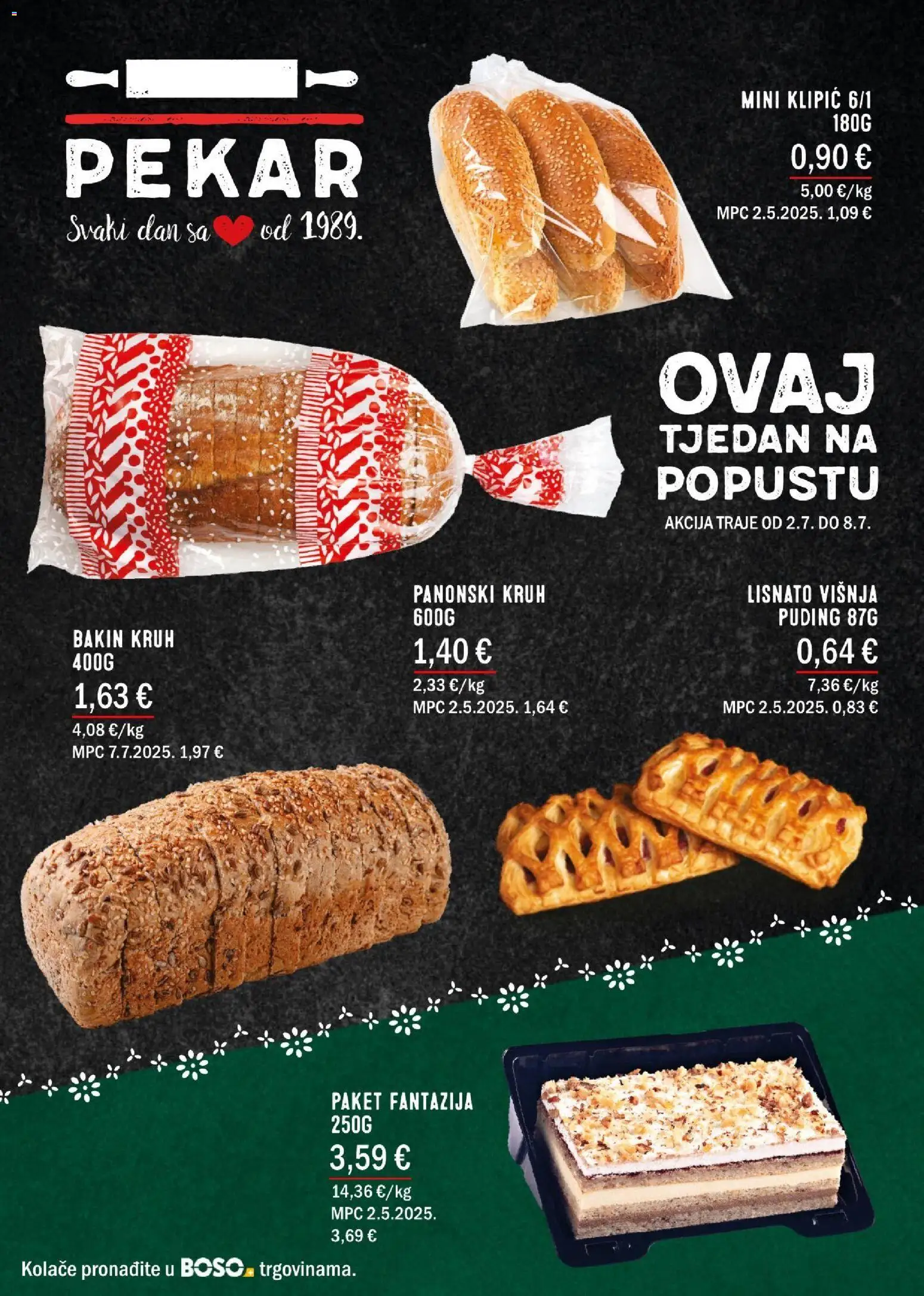 Boso katalog | vrijedi od 02.07.2026 | Stranica: 2 | Proizvodi: Kruh, Puding