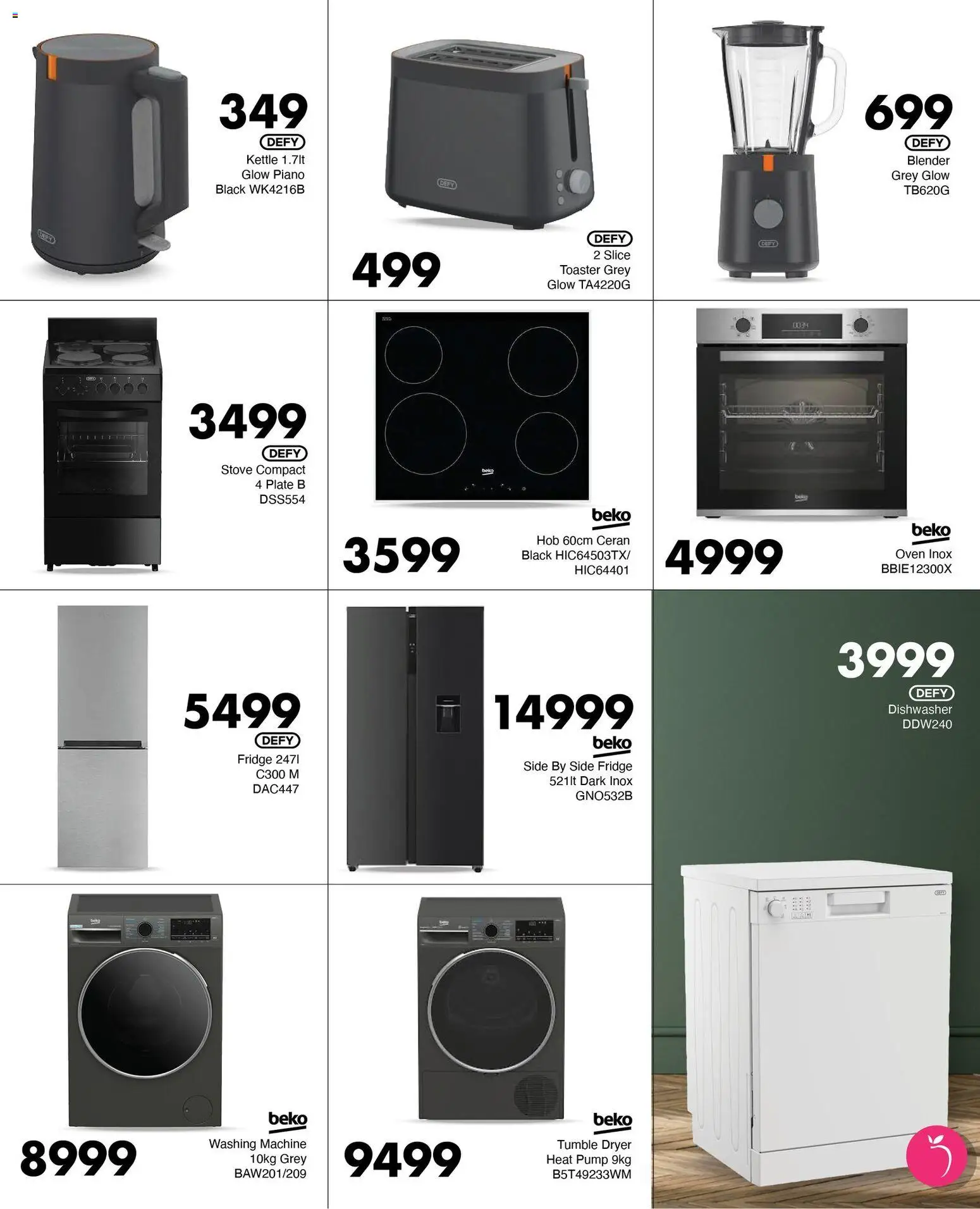 New Save catalogue – valid from 22.05.2026 | Page: 8 | Products: Oven, Toaster, Fridge, Blender