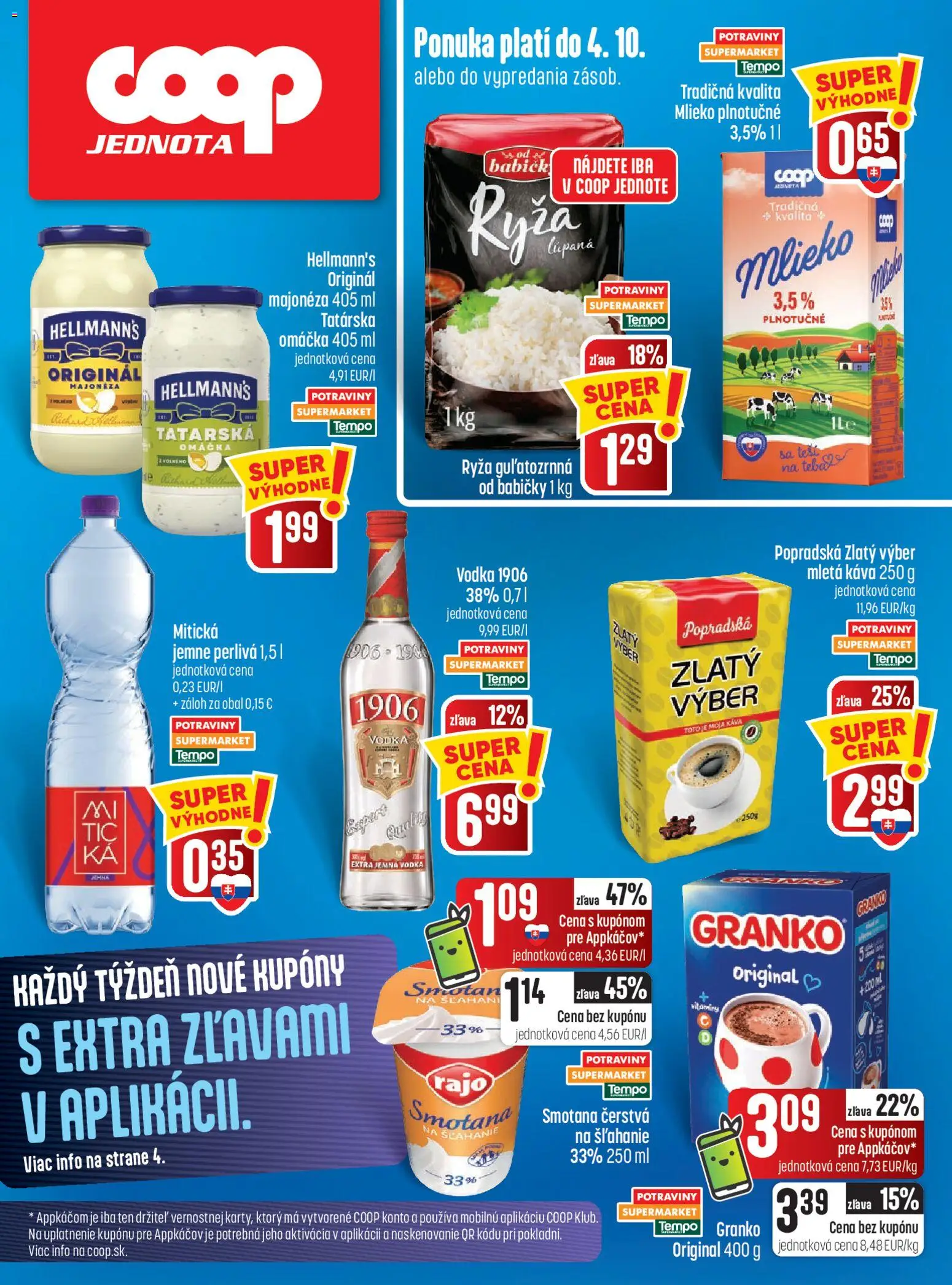 Nové COOP Jednota akcie – leták je platný od 01.10.2026 | Strana: 28