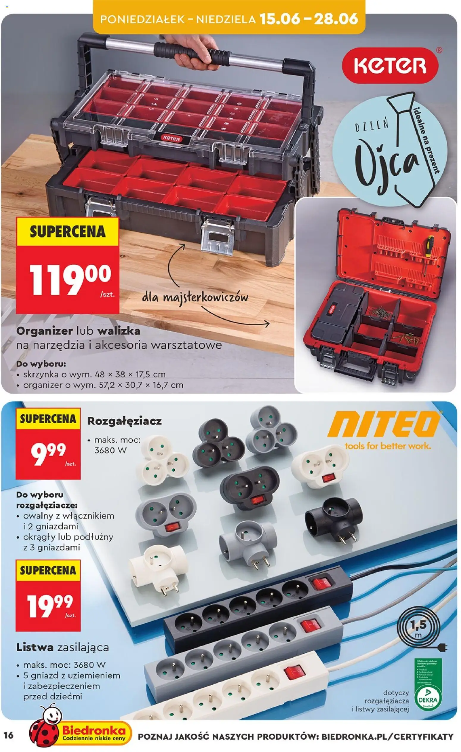 Biedronka gazetka - Hity i inspiracje od 13.06.2026 | Strona: 18 | Produkty: Walizka